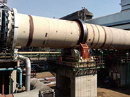 Internal heating rotary kiln